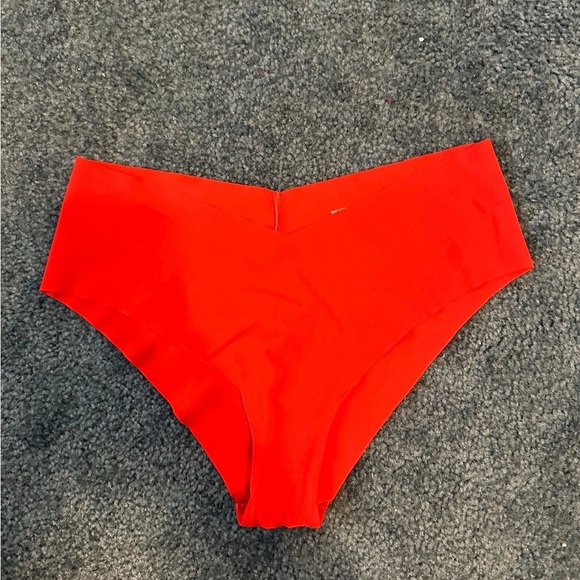 Aerie Red Seamless Cheeky Underwear - Picture 1 of 3